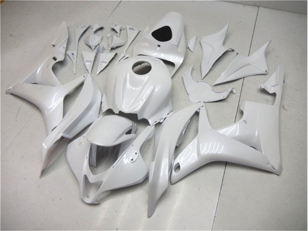ABS 2007-2008 Pearl White Honda CBR600RR Motorbike Fairing UK
