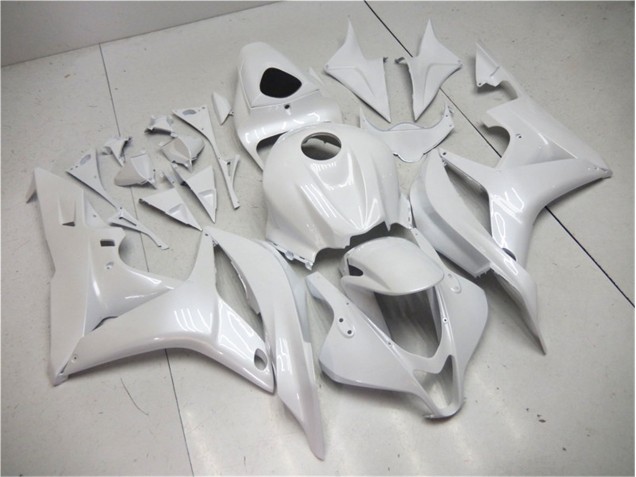 ABS 2007-2008 Pearl White Honda CBR600RR Motorbike Fairing UK
