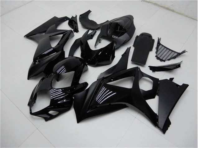 ABS 2007-2008 Glossy Matte Black Suzuki GSXR 1000 K7 Replacement Fairings UK ABS 2007-2008 Glossy Matte Black Suzuki GSXR 1000 K7 Replacement Fairings UK