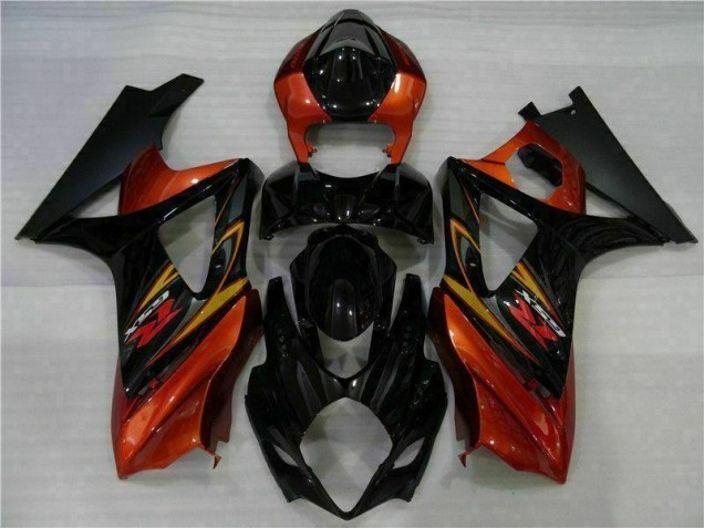 ABS 2007-2008 Black Suzuki GSXR 1000 K7 Motorcycle Fairing Kit UK ABS 2007-2008 Black Suzuki GSXR 1000 K7 Motorcycle Fairing Kit UK