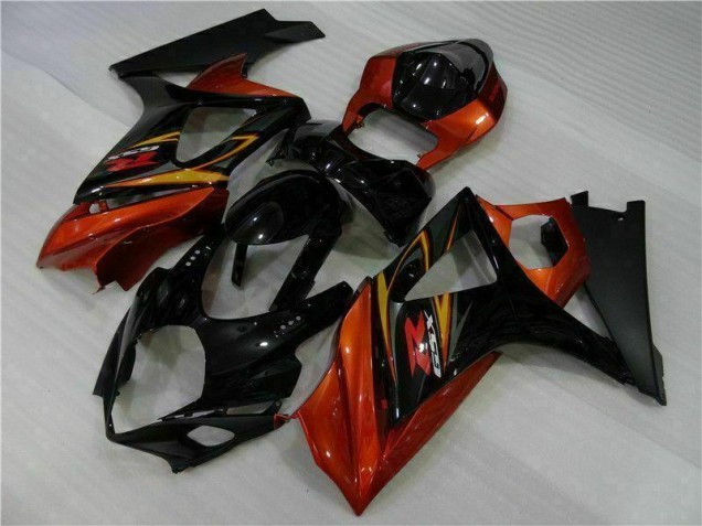 ABS 2007-2008 Black Suzuki GSXR 1000 K7 Motorcycle Fairing Kit UK ABS 2007-2008 Black Suzuki GSXR 1000 K7 Motorcycle Fairing Kit UK