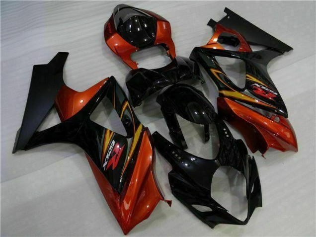 ABS 2007-2008 Black Suzuki GSXR 1000 K7 Motorcycle Fairing Kit UK ABS 2007-2008 Black Suzuki GSXR 1000 K7 Motorcycle Fairing Kit UK
