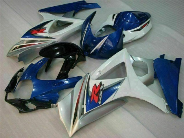 ABS 2007-2008 Blue White Suzuki GSXR 1000 K7 Bike Fairings UK ABS 2007-2008 Blue White Suzuki GSXR 1000 K7 Bike Fairings UK