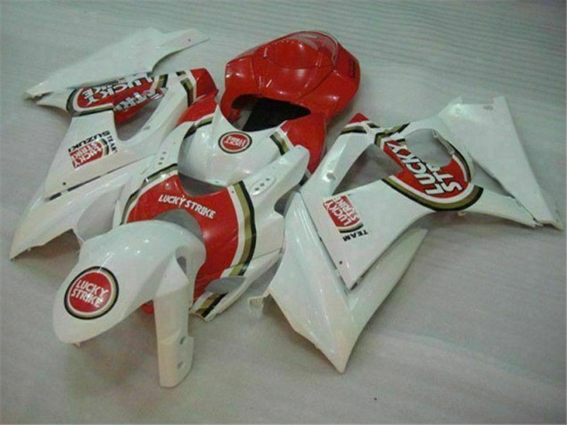 ABS 2007-2008 Red White Suzuki GSXR 1000 K7 Motor Bike Fairings UK ABS 2007-2008 Red White Suzuki GSXR 1000 K7 Motor Bike Fairings UK