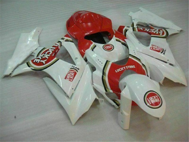 ABS 2007-2008 Red White Suzuki GSXR 1000 K7 Motor Bike Fairings UK ABS 2007-2008 Red White Suzuki GSXR 1000 K7 Motor Bike Fairings UK