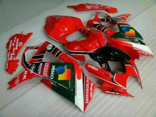 ABS 2007-2008 Red Suzuki GSXR 1000 K7 Replacement Motorcycle Fairings UK