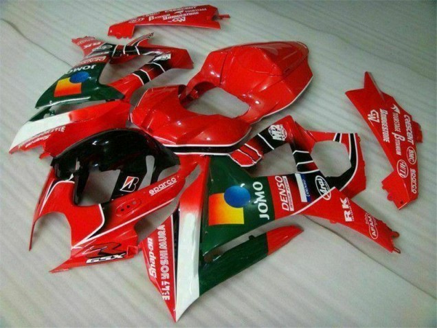 ABS 2007-2008 Red Suzuki GSXR 1000 K7 Replacement Motorcycle Fairings UK