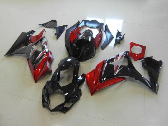 ABS 2007-2008 Red Black No Sticker Suzuki GSXR 1000 K7 Motorbike Fairings UK ABS 2007-2008 Red Black No Sticker Suzuki GSXR 1000 K7 Motorbike Fairings UK