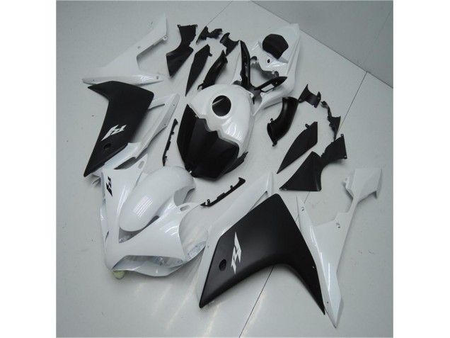 ABS 2007-2008 White Black Yamaha YZF R1 Motorbike Fairing Kits UK ABS 2007-2008 White Black Yamaha YZF R1 Motorbike Fairing Kits UK