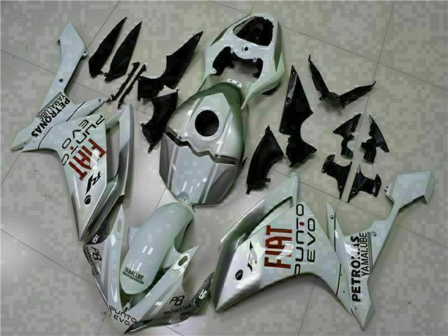 ABS 2007-2008 White Yamaha YZF R1 Motorcycle Fairings Kits UK ABS 2007-2008 White Yamaha YZF R1 Motorcycle Fairings Kits UK