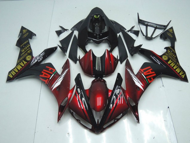 ABS 2007-2008 Dark Glossy Black Yamaha YZF R1 Motorcycle Fairing Kits UK ABS 2007-2008 Dark Glossy Black Yamaha YZF R1 Motorcycle Fairing Kits UK