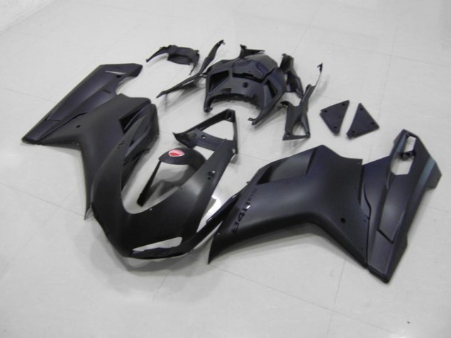 ABS 2007-2014 Matte Black Black Sticker Ducati 848 1098 1198 Motorcycle Fairing UK ABS 2007-2014 Matte Black Black Sticker Ducati 848 1098 1198 Motorcycle Fairing UK