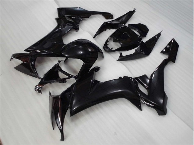 ABS 2008-2010 Glossy Black Kawasaki ZX10R Motorcycle Fairing Kit UK ABS 2008-2010 Glossy Black Kawasaki ZX10R Motorcycle Fairing Kit UK