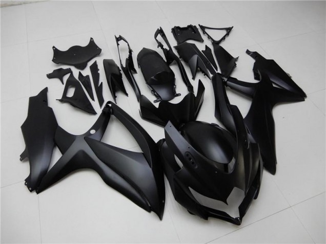 ABS 2008-2010 Matte Black Suzuki GSXR 600/750 Moto Fairings UK ABS 2008-2010 Matte Black Suzuki GSXR 600/750 Moto Fairings UK
