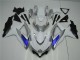 ABS 2008-2010 White Silver Blue Suzuki GSXR 600/750 Motorcycle Fairings Kit UK ABS 2008-2010 White Silver Blue Suzuki GSXR 600/750 Motorcycle Fairings Kit UK