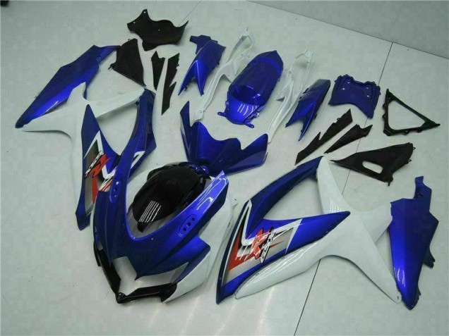 ABS 2008-2010 Blue White Suzuki GSXR 600/750 Motorcycle Fairings UK ABS 2008-2010 Blue White Suzuki GSXR 600/750 Motorcycle Fairings UK