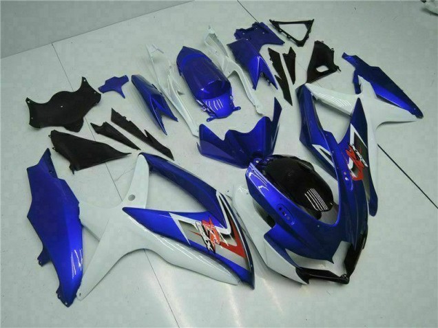 ABS 2008-2010 Blue White Suzuki GSXR 600/750 Motorcycle Fairings UK ABS 2008-2010 Blue White Suzuki GSXR 600/750 Motorcycle Fairings UK