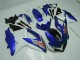 ABS 2008-2010 Blue White Suzuki GSXR 600/750 Motorcycle Fairings UK ABS 2008-2010 Blue White Suzuki GSXR 600/750 Motorcycle Fairings UK