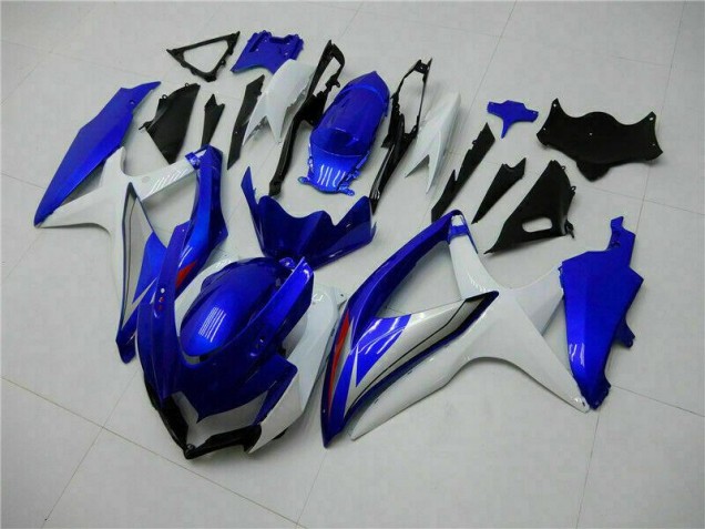 ABS 2008-2010 Blue White Suzuki GSXR 600/750 Motorcycle Fairing Kit UK ABS 2008-2010 Blue White Suzuki GSXR 600/750 Motorcycle Fairing Kit UK