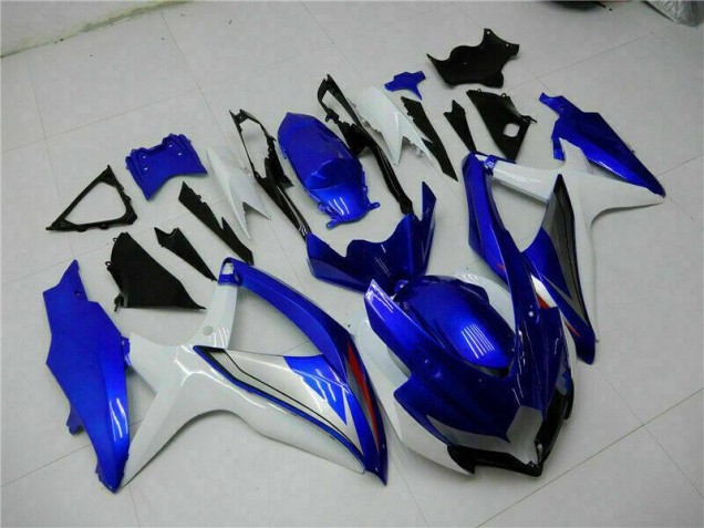 ABS 2008-2010 Blue White Suzuki GSXR 600/750 Motorcycle Fairing Kit UK ABS 2008-2010 Blue White Suzuki GSXR 600/750 Motorcycle Fairing Kit UK