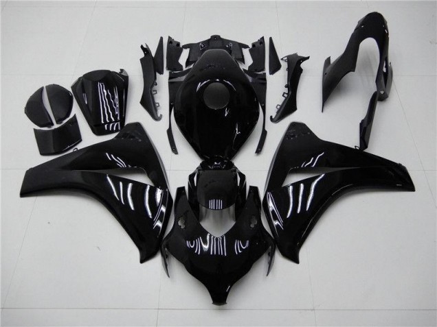 ABS 2008-2011 Glossy Black Honda CBR1000RR Motor Fairings UK