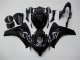 ABS 2008-2011 Glossy Black Honda CBR1000RR Motor Fairings UK