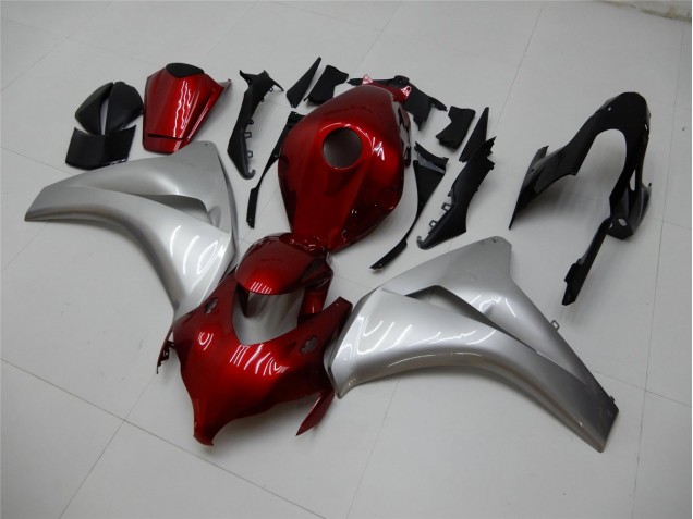 ABS 2008-2011 Red Silver Honda CBR1000RR Motorbike Fairings UK ABS 2008-2011 Red Silver Honda CBR1000RR Motorbike Fairings UK