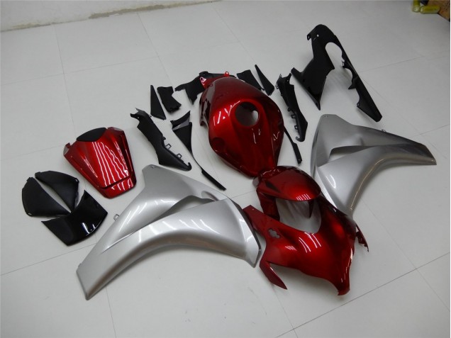 ABS 2008-2011 Red Silver Honda CBR1000RR Motorbike Fairings UK ABS 2008-2011 Red Silver Honda CBR1000RR Motorbike Fairings UK