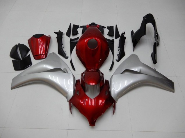 ABS 2008-2011 Red Silver Honda CBR1000RR Motorbike Fairings UK ABS 2008-2011 Red Silver Honda CBR1000RR Motorbike Fairings UK