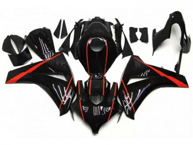 ABS 2008-2011 Black Honda CBR1000RR Motorbike Fairing Kits UK ABS 2008-2011 Black Honda CBR1000RR Motorbike Fairing Kits UK