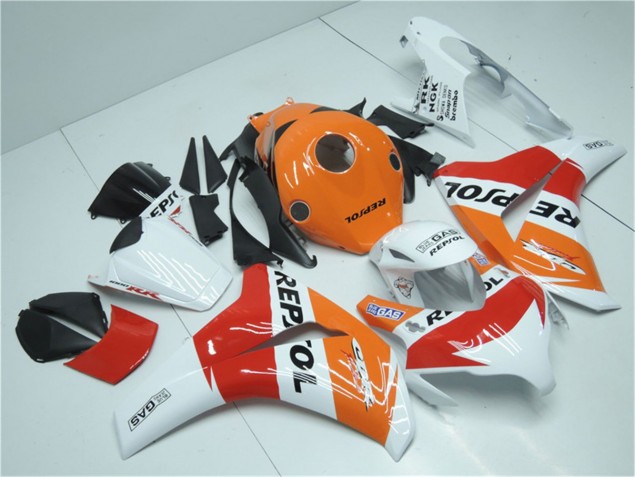 ABS 2008-2011 Orange White Red Repsol Honda CBR1000RR Motorcycle Fairing Kits UK ABS 2008-2011 Orange White Red Repsol Honda CBR1000RR Motorcycle Fairing Kits UK