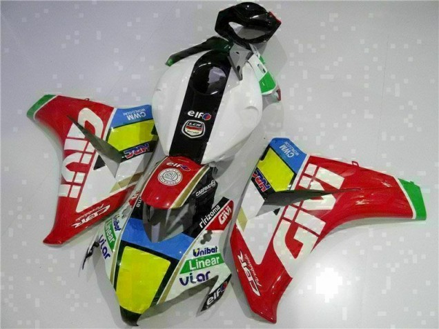 ABS 2008-2011 Red White Honda CBR1000RR Bike Fairing UK ABS 2008-2011 Red White Honda CBR1000RR Bike Fairing UK