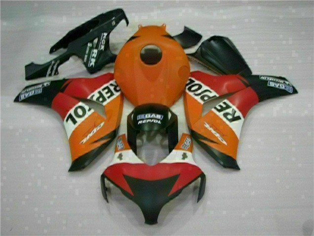 ABS 2008-2011 Orange Repsol Honda CBR1000RR Replacement Fairings UK ABS 2008-2011 Orange Repsol Honda CBR1000RR Replacement Fairings UK