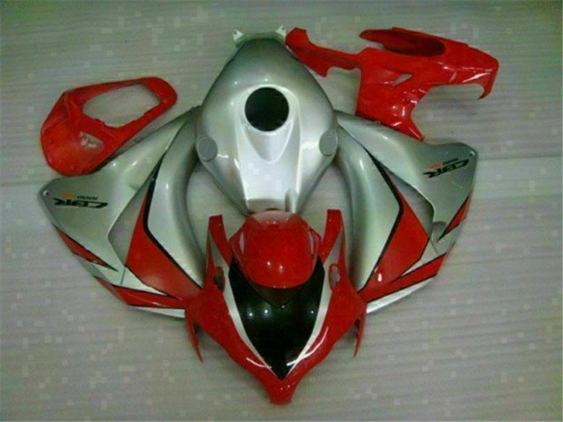 ABS 2008-2011 Red Silver Honda CBR1000RR Motorbike Fairing UK ABS 2008-2011 Red Silver Honda CBR1000RR Motorbike Fairing UK