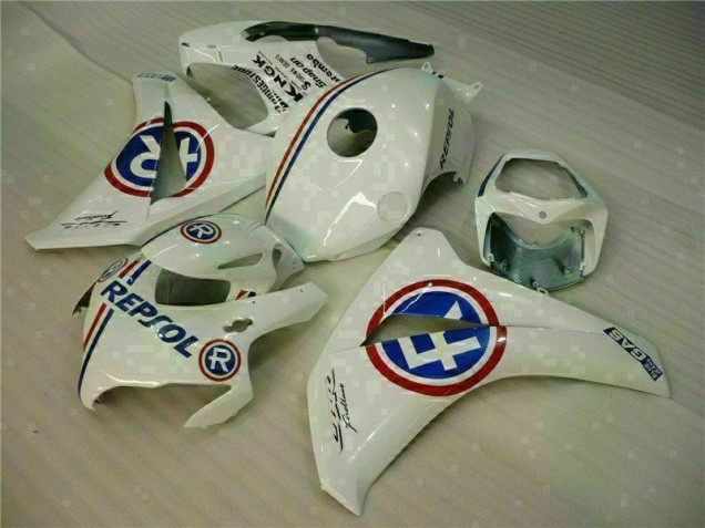 ABS 2008-2011 White Blue Repsol Honda CBR1000RR Bike Fairing UK ABS 2008-2011 White Blue Repsol Honda CBR1000RR Bike Fairing UK