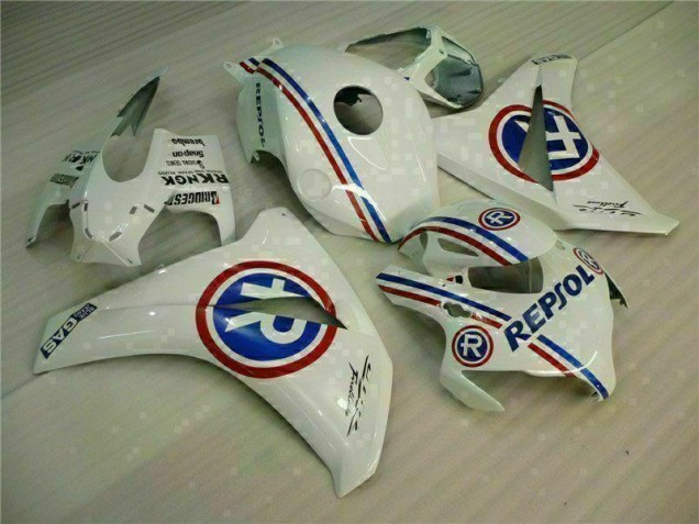 ABS 2008-2011 White Blue Repsol Honda CBR1000RR Bike Fairing UK ABS 2008-2011 White Blue Repsol Honda CBR1000RR Bike Fairing UK