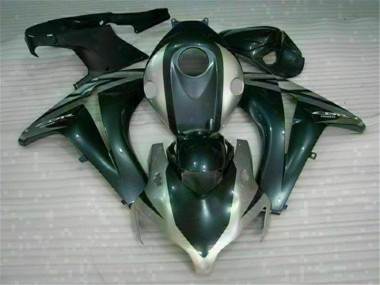 ABS 2008-2011 Black Silver Honda CBR1000RR Replacement Motorcycle Fairings UK