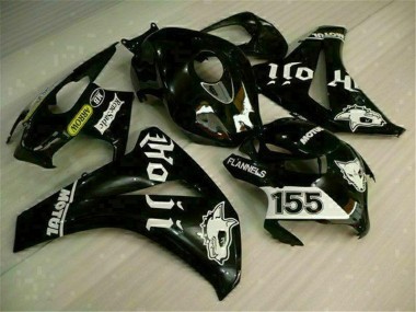 ABS 2008-2011 Black Honda CBR1000RR Motorcycle Replacement Fairings UK