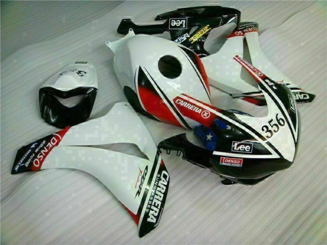 ABS 2008-2011 White Black Honda CBR1000RR Motorcylce Fairings & Plastics UK ABS 2008-2011 White Black Honda CBR1000RR Motorcylce Fairings & Plastics UK