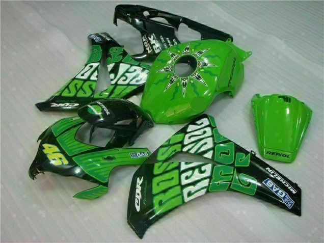 ABS 2008-2011 Green Honda CBR1000RR Motorbike Fairing UK ABS 2008-2011 Green Honda CBR1000RR Motorbike Fairing UK