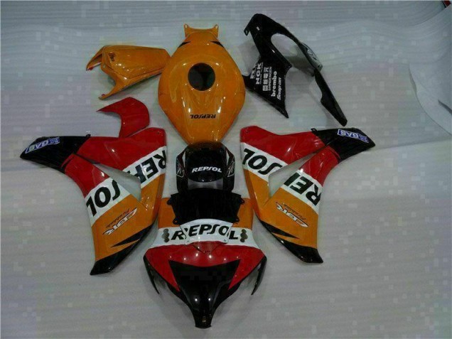 ABS 2008-2011 Orange Repsol Honda CBR1000RR Motorbike Fairings UK ABS 2008-2011 Orange Repsol Honda CBR1000RR Motorbike Fairings UK