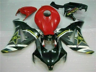 ABS 2008-2011 Red Black Honda CBR1000RR Motorcycle Fairing UK
