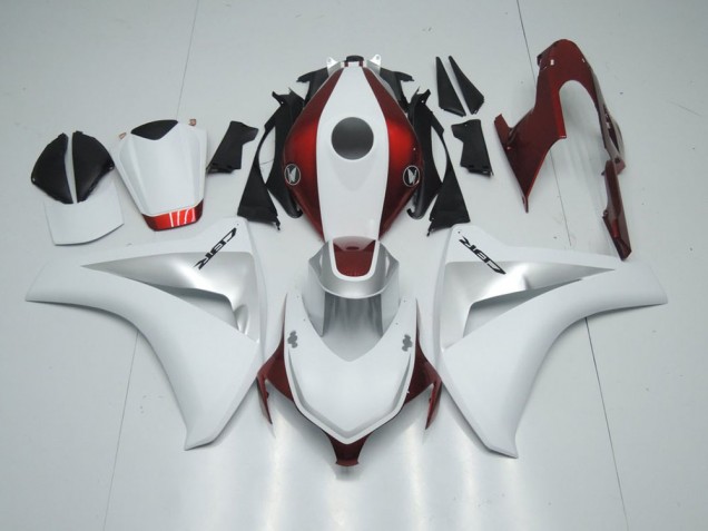 ABS 2008-2011 Candy Red White and Silver Honda CBR1000RR Motorcycle Fairing Kits UK ABS 2008-2011 Candy Red White and Silver Honda CBR1000RR Motorcycle Fairing Kits UK