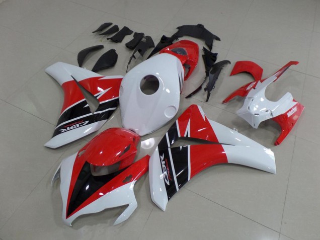 ABS 2008-2011 Black White and Red Honda CBR1000RR Motorcycle Bodywork UK ABS 2008-2011 Black White and Red Honda CBR1000RR Motorcycle Bodywork UK