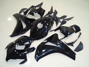 ABS 2008-2011 Glossy Black Honda CBR1000RR Bike Fairing UK