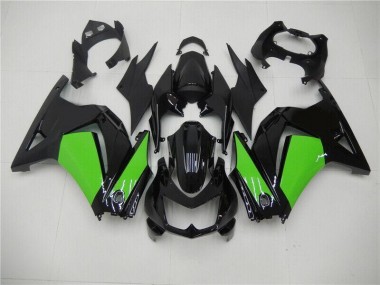 ABS 2008-2012 Black Green Kawasaki EX250 Motorcycle Fairing UK
