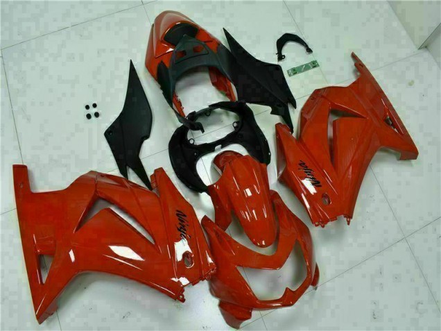 ABS 2008-2012 Red Black Ninja Kawasaki EX250 Motor Fairings UK ABS 2008-2012 Red Black Ninja Kawasaki EX250 Motor Fairings UK