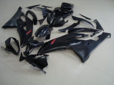 ABS 2008-2016 Matte Black Glossy Black Yamaha YZF R6 Motorcycle Fairings Kit UK