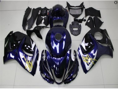 ABS 2008-2019 Blue Gold Suzuki GSXR 1300 Hayabusa Motorcycle Bodywork UK