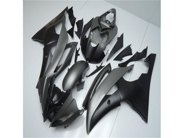 ABS 2008-2016 Grey Black Yamaha YZF R6 Motor Bike Fairings UK ABS 2008-2016 Grey Black Yamaha YZF R6 Motor Bike Fairings UK